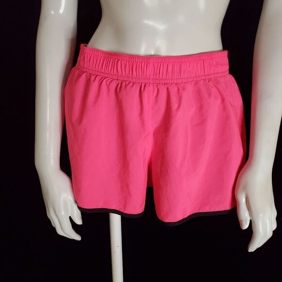 Victoria's Secret Sport The Player Pink & Black Run Shorts (S) - Picture 3 of 6